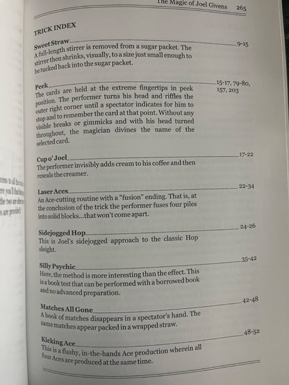 Session: The Magic of Joel Givens - Joshua Jay (used)