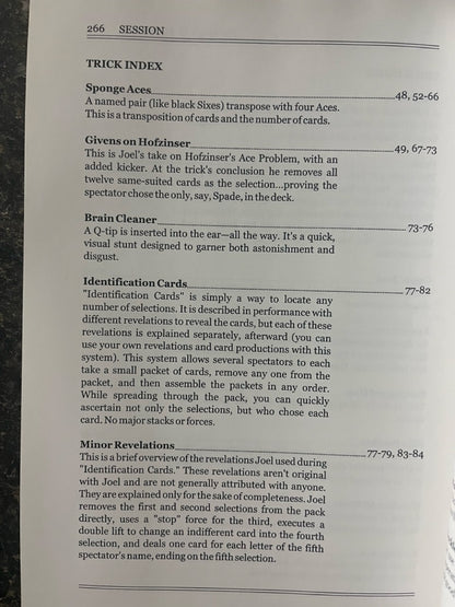 Session: The Magic of Joel Givens - Joshua Jay (used)