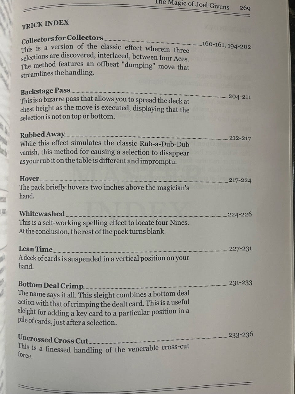 Session: The Magic of Joel Givens - Joshua Jay (used)