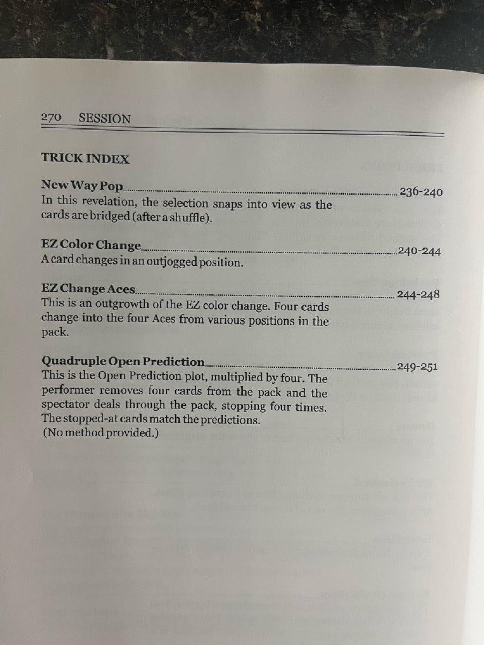 Session: The Magic of Joel Givens - Joshua Jay (used)