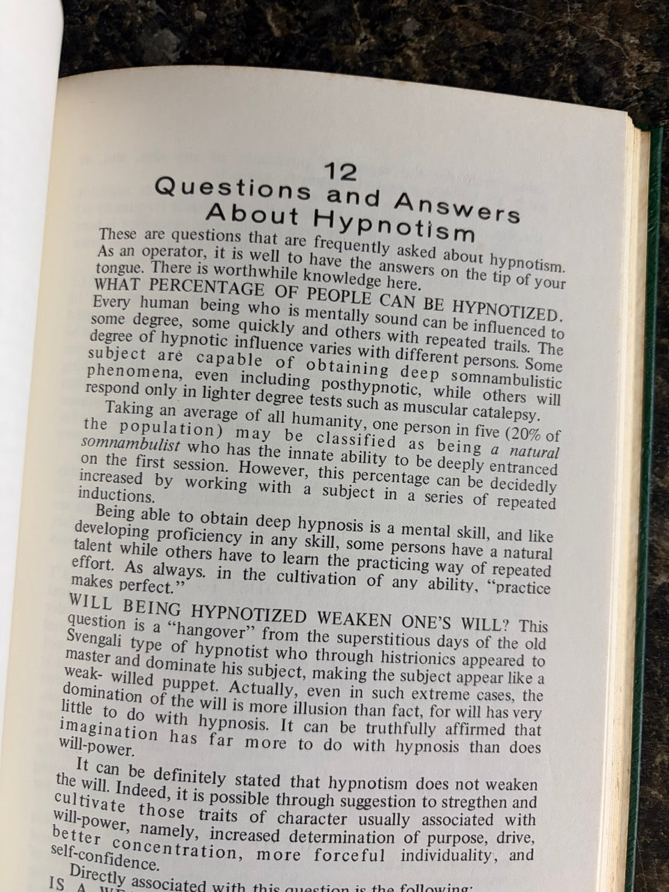 Professional Stage Hypnotism - Ormond McGill