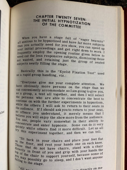 The Art of Stage Hypnotism - Ormond McGill