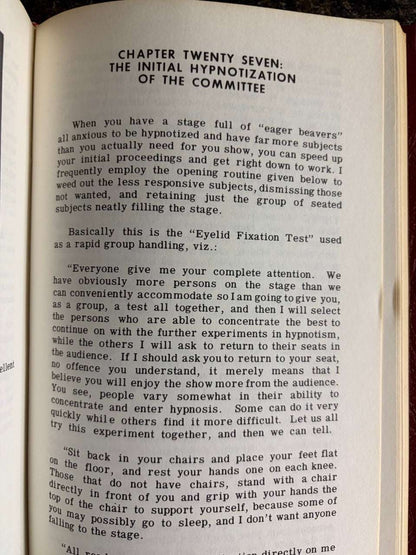 The Art of Stage Hypnotism - Ormond McGill