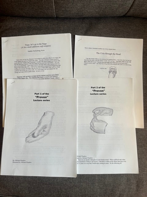 Michael Flanders set of 4 Lecture Notes