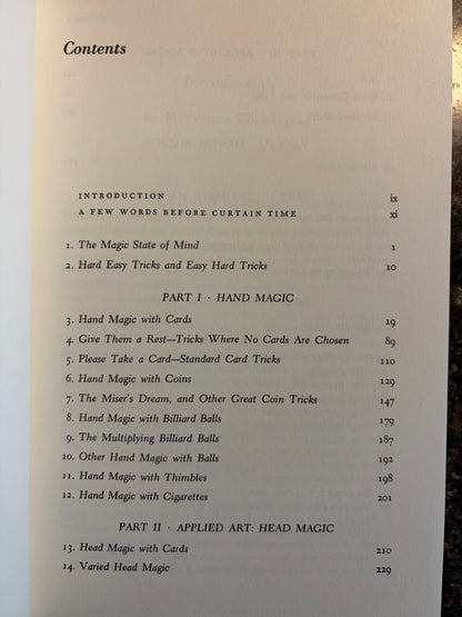 The Amateur Magician's Handbook (4th Ed.)- Henry Hay