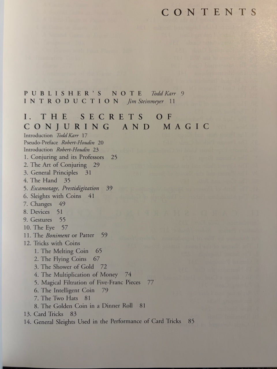 Essential Robert Houdin - Todd Karr
