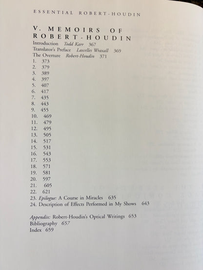 Essential Robert Houdin - Todd Karr