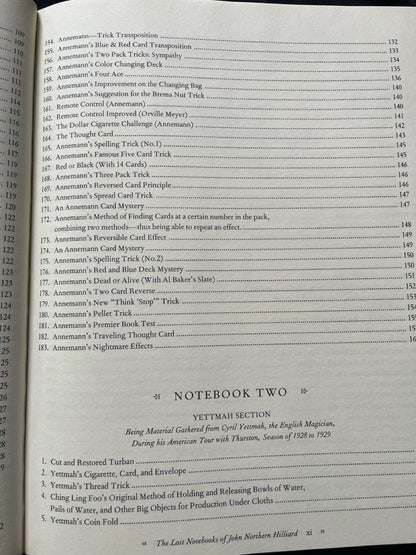 The Lost Notebooks of John Northern Hilliard - Genii Corporation