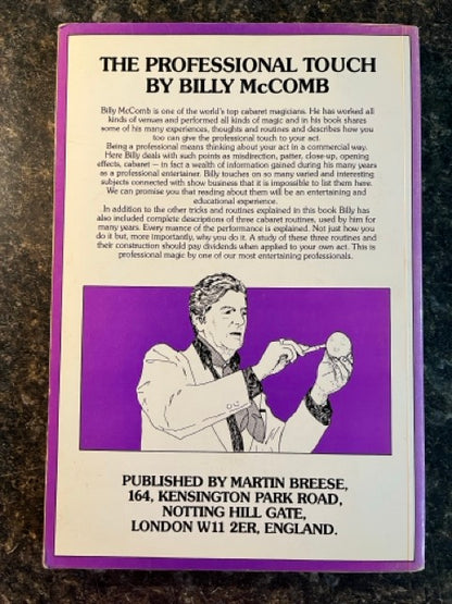 The Professional Touch - Billy McComb