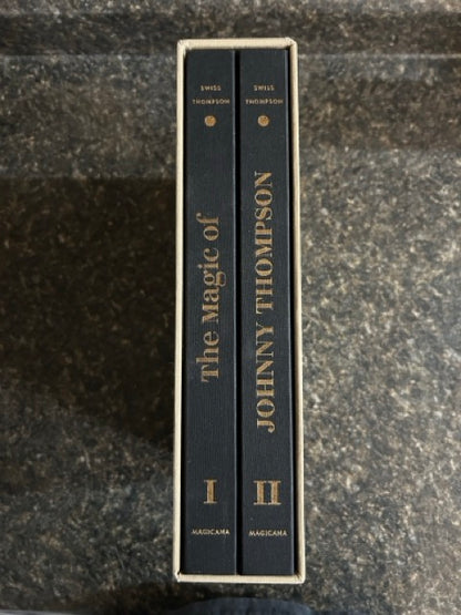 The Magic of Johnny Thompson (2 Volume Set) - FIRST EDITION, SIGNED