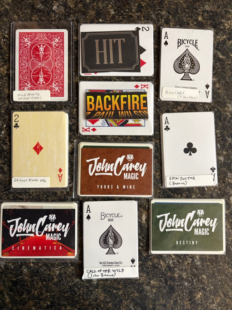 Packet Trick Lot #6 (Bannon/Carey Lot) (SM4)