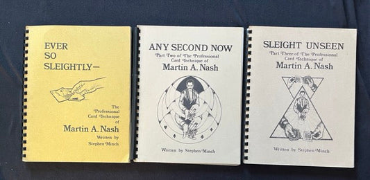 The Professional Card Technique of Martin A. Nash Trilogy - Stephen Minch (All 3 parts)