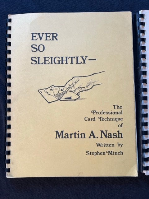The Professional Card Technique of Martin A. Nash Trilogy - Stephen Minch (All 3 parts)