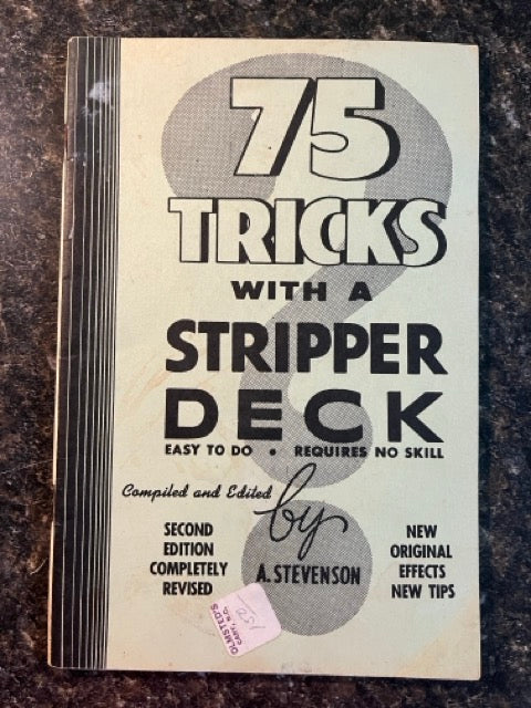 75 Tricks with a Stripper Deck - Al Stevenson