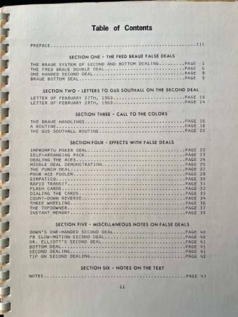 False Deals - Fred Braue (Numbered FIRST edition)