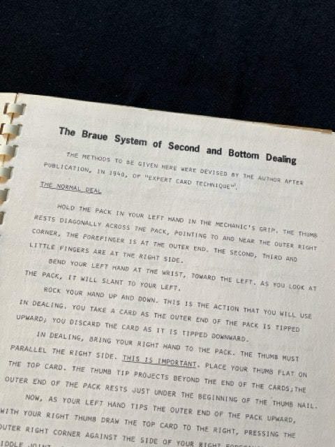 False Deals - Fred Braue (Numbered FIRST edition)