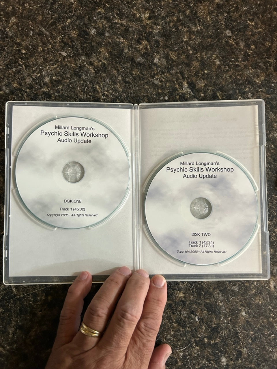 Psychic SkillsWorkshop Audio Update - Millard Longman (CDs)