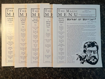 The Magic Menu (5 issues) - Jim Sisti