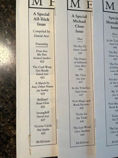 The Magic Menu (5 issues) - Jim Sisti