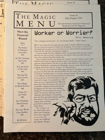 The Magic Menu (5 issues) - Jim Sisti