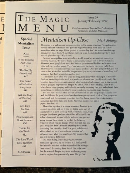 The Magic Menu (5 issues) - Jim Sisti