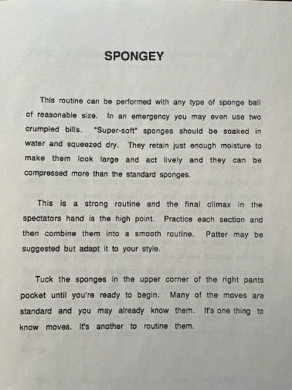 Spongey - Ray Grismer