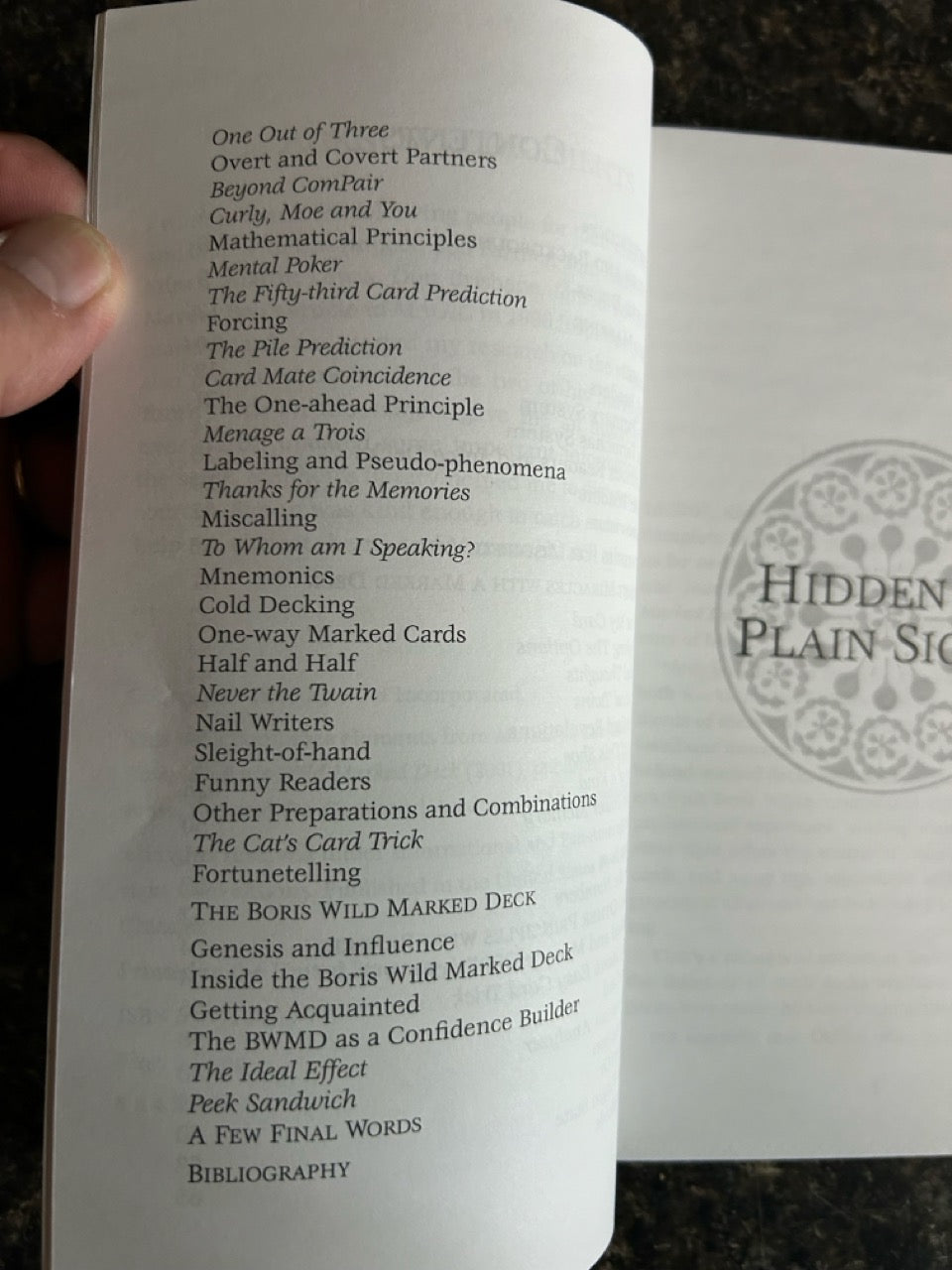 Hidden in Plain Sight: A Manual for Marked Cards - Kirk Charles & Boris Wild