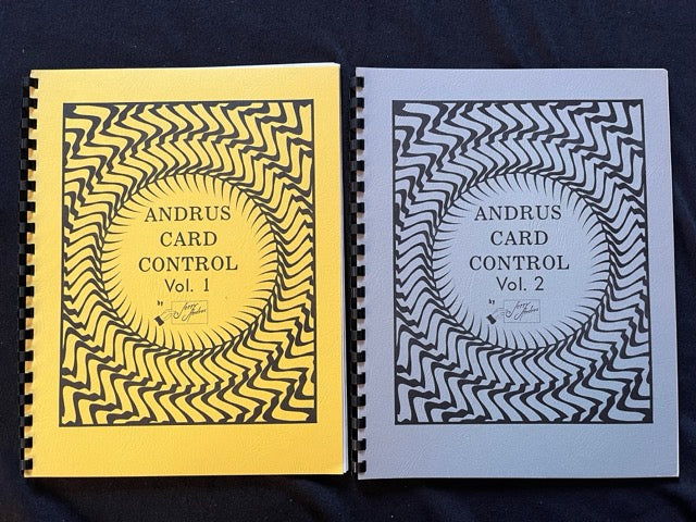 Andrus Card Control, Vols. 1 & 2 - Jerry Andrus - SIGNED & NUMBRED