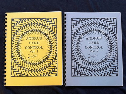 Andrus Card Control, Vols. 1 & 2 - Jerry Andrus - SIGNED & NUMBRED