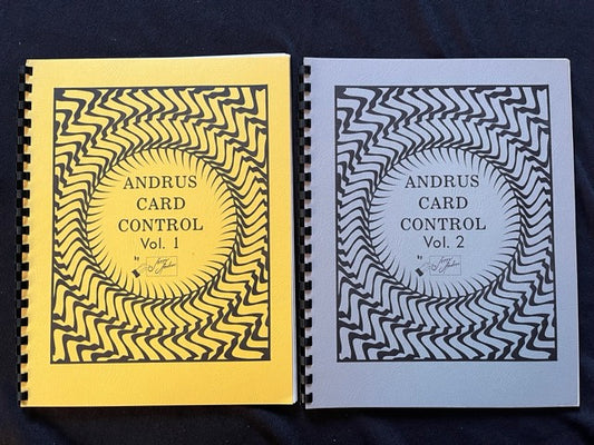 Andrus Card Control, Vols. 1 & 2 - Jerry Andrus - SIGNED & NUMBRED