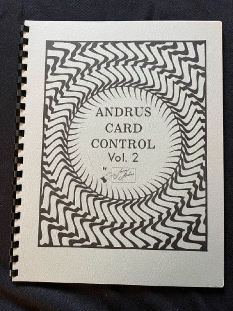Andrus Card Control, Vols. 1 & 2 - Jerry Andrus - SIGNED & NUMBRED