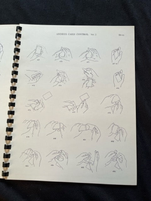 Andrus Card Control, Vols. 1 & 2 - Jerry Andrus - SIGNED & NUMBRED