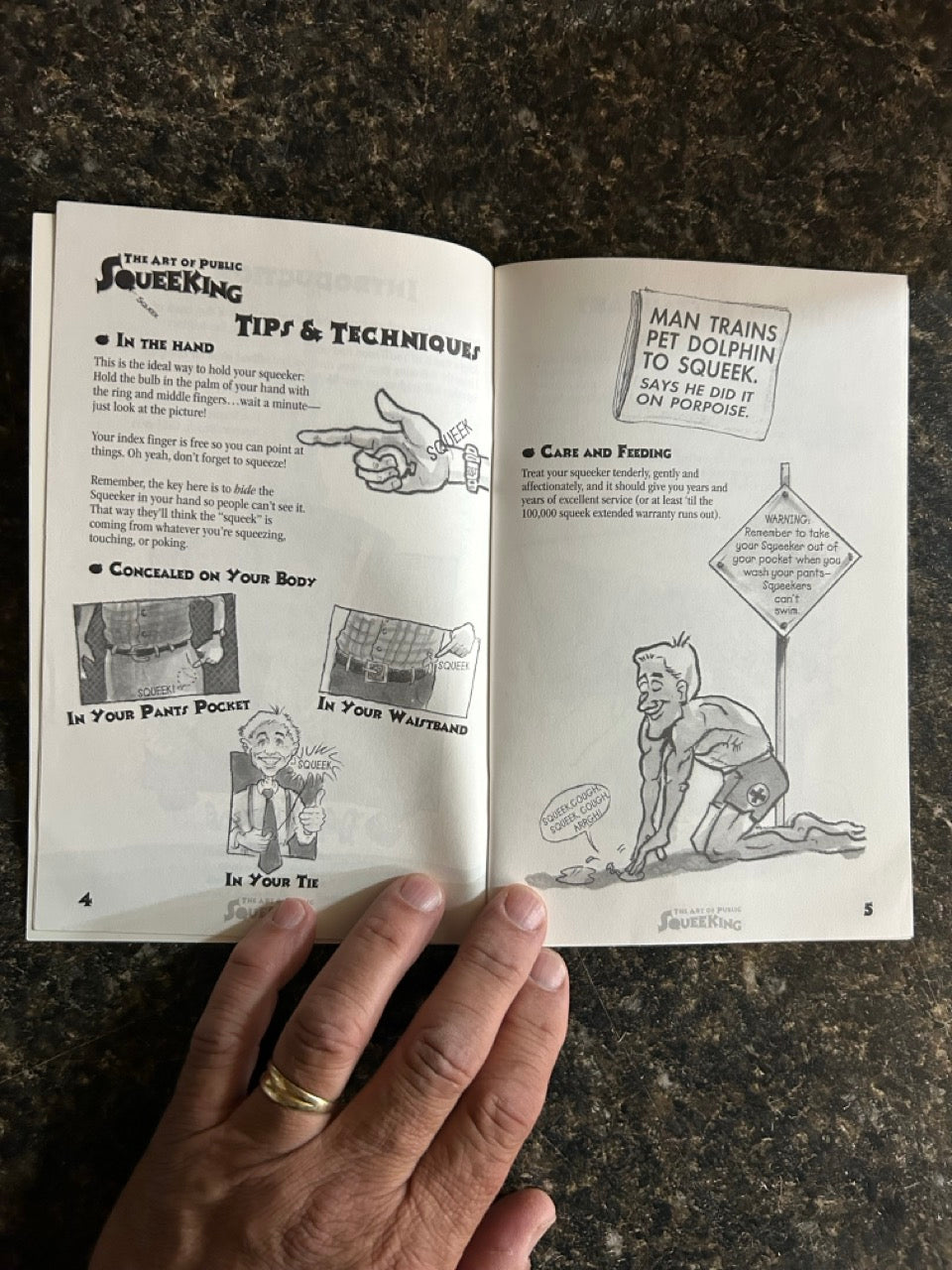 The Art of Public Squeeking (Book & Prop) - Doc Wayne