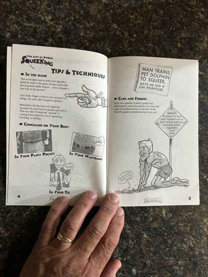 The Art of Public Squeeking (Book & Prop) - Doc Wayne