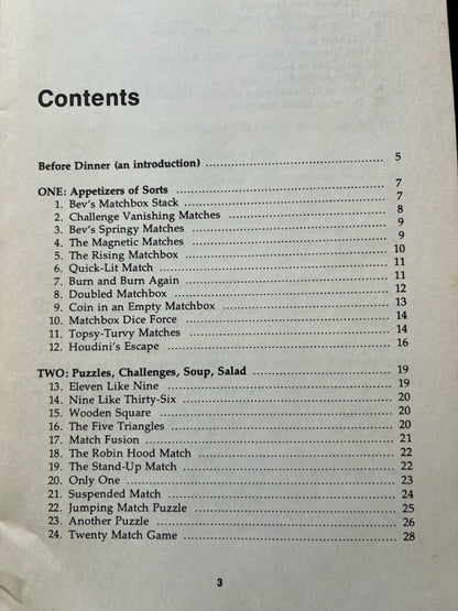 Matchbox Delights - David Ginn - SIGNED