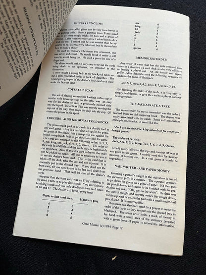 Scams, Swindlers & Cheats (International Gaming Business Exposition 1994) - Geno Munari