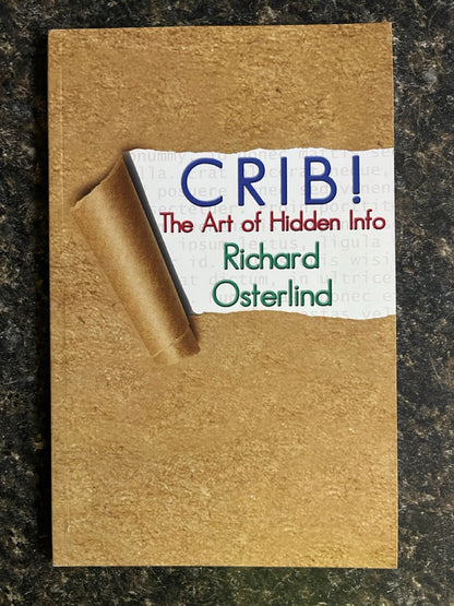 Crib! The Art of Hidden Info - Richard Osterlind