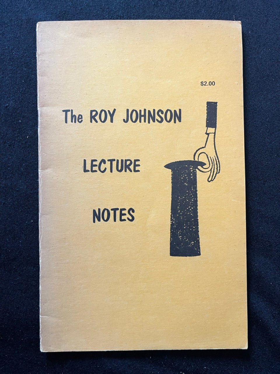 The Roy Johnson Lecture notes - Roy Johnson
