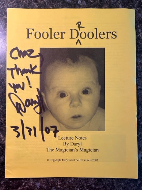 Fooler Doolers - Daryl - Signed