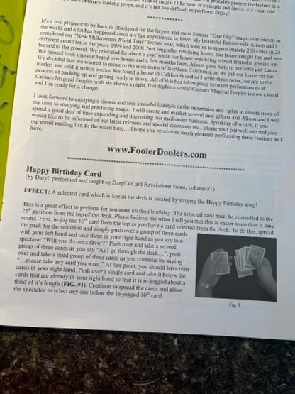 Fooler Doolers - Daryl - Signed