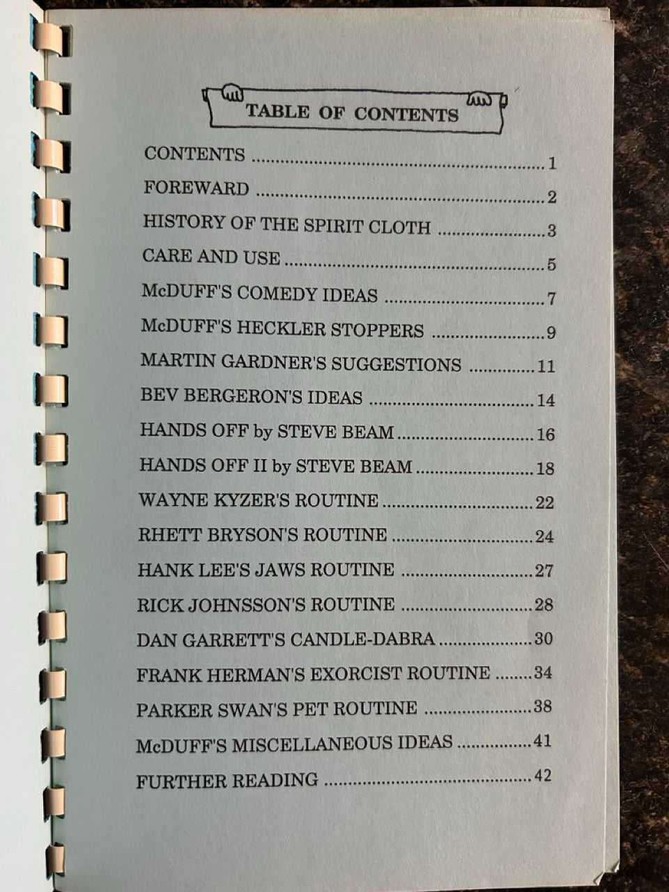 Spirit Cloth Book - Algonquin McDuff