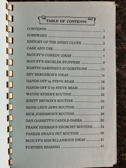 Spirit Cloth Book - Algonquin McDuff