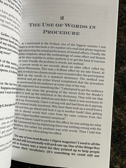 WORDS: The Foundation of Mentalism - Richard Osterlind