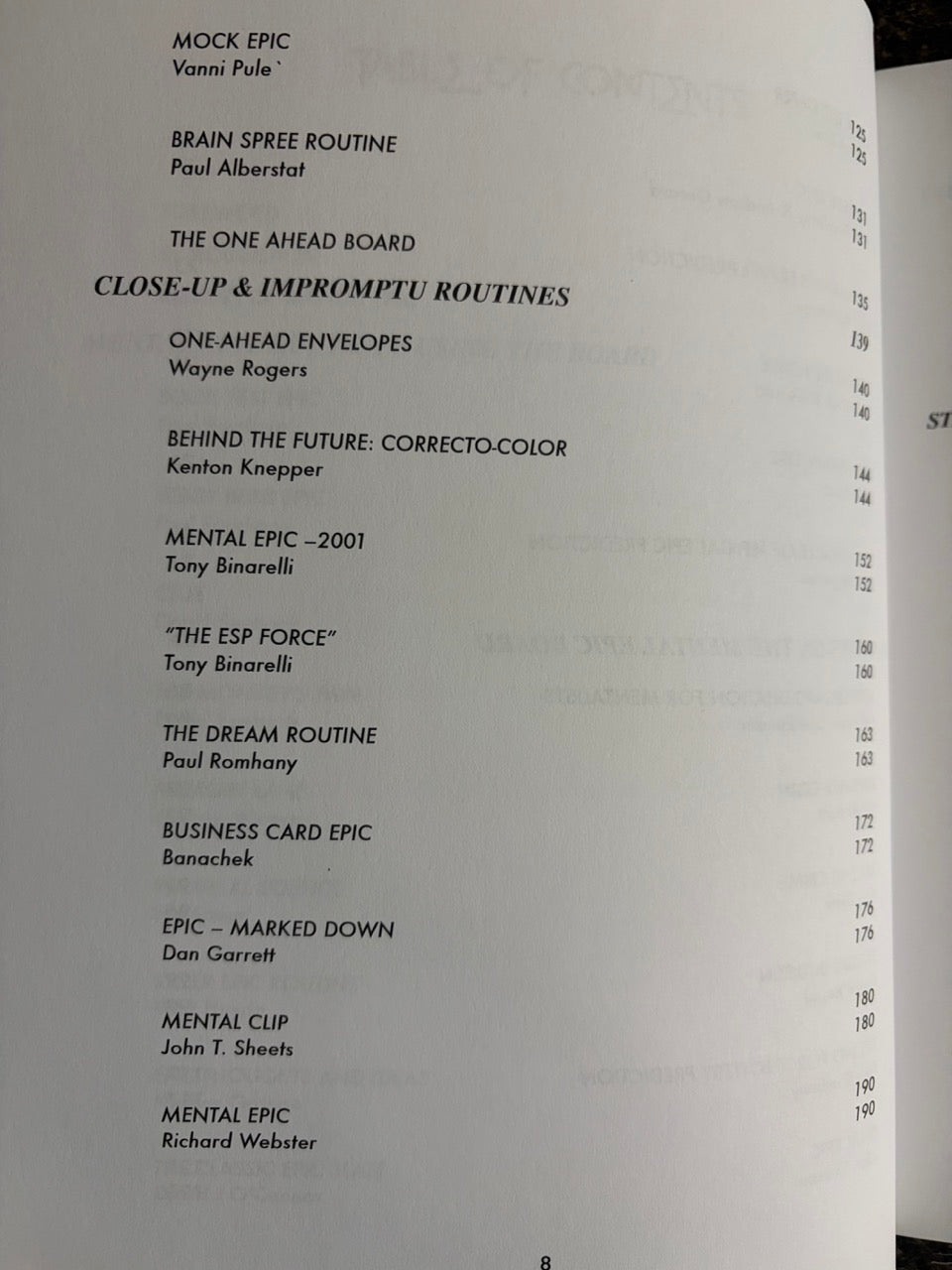 Mental Epic Compendium - Paul Romhany