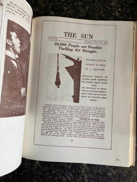The Original Houdini Scrapbook - Walter B. Gibson (HC or pb)