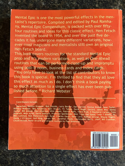 Mental Epic Compendium - Paul Romhany