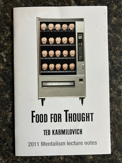Food For Thought - Ted Karmilovich