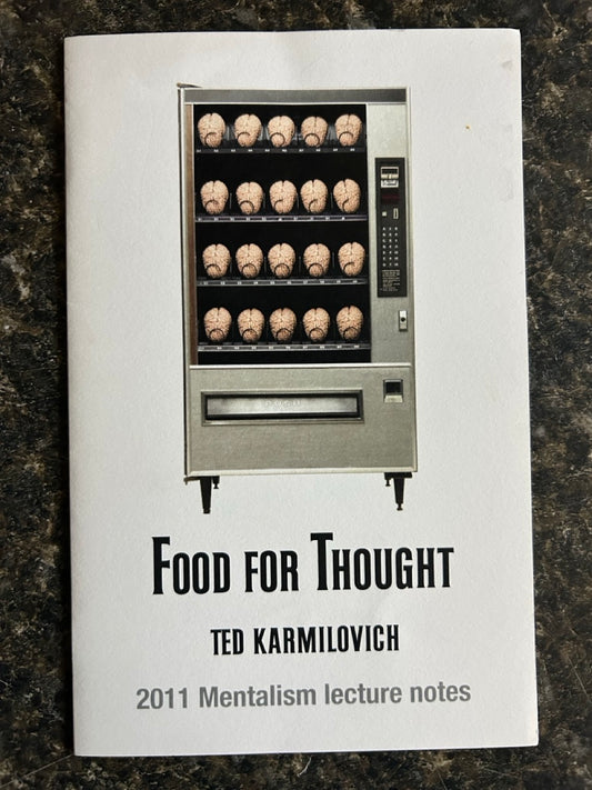 Food For Thought - Ted Karmilovich