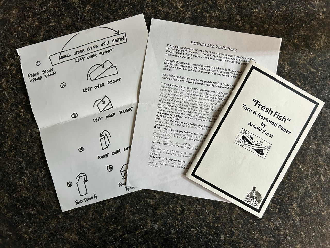 Fresh Fish T&R Paper - Arnold Furst