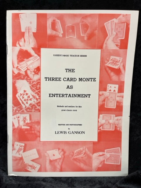 The Three Card Monte As Entertainment - Lewis Ganson